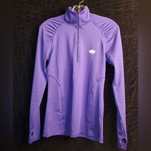 Bundle of 2 Womans small Pink & Purple 1/4 Zip Alex & Abby Workout Jacket NWOT